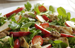 Chicken, Strawberry and Quinoa Salad