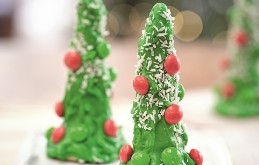 Ice-Cream Cone Christmas Trees