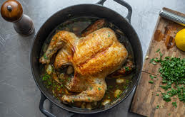 Garlicky Roast Chicken