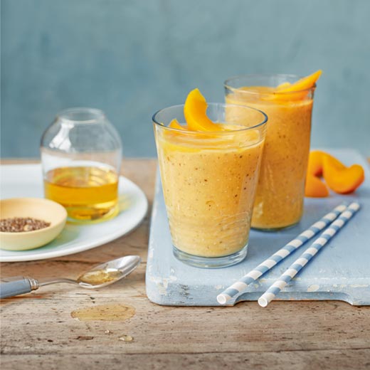 Peach, Spelt and Agave Smoothie