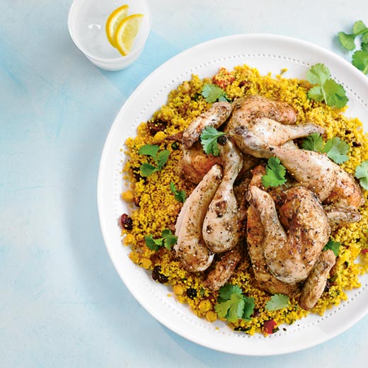 Moroccan Spiced Poussin