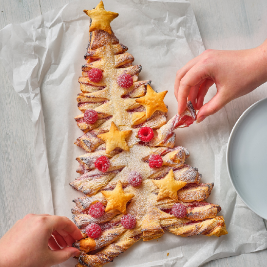 Tasty Pastry Christmas Tree