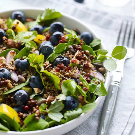 Oh my Goodness Quinoa and Blueberry Salad
