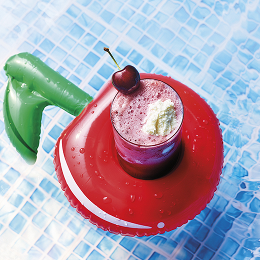 Cherry Float Mocktail