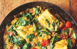 Salmon and Spinach Curry