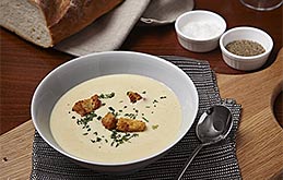Celery Soup with Stilton Cheese