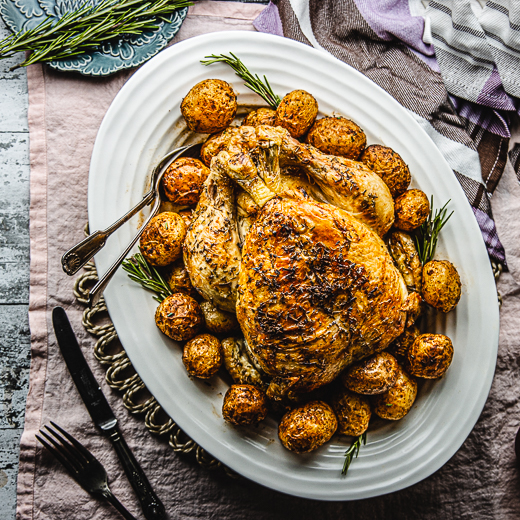 Air Fryer Whole Chicken Recipe | Recipes from Ocado