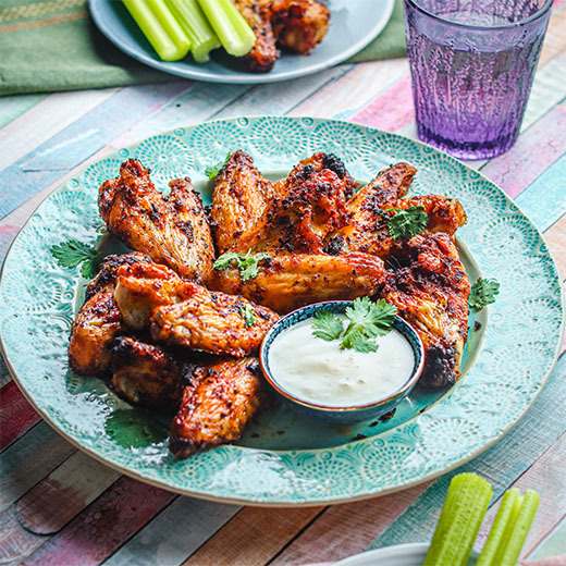 Air Fryer Chicken Wings Recipe | Recipes from Ocado