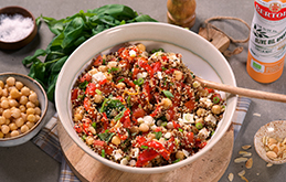 Bertolli’s Quinoa Salad with Roasted Peppers