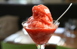 Strawberry Granita