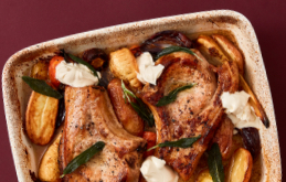 Pork Traybake with Root Vegetables