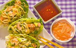 Fish and Noodle Salad