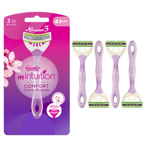 Wilkinson Sword myIntuition Xtreme 3 Disposable Women's Shaving Razors