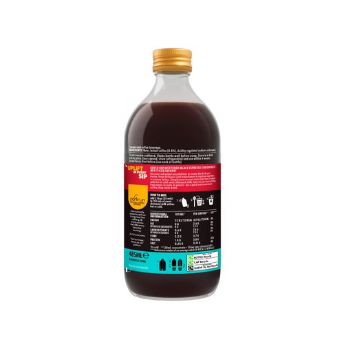 Kenco Iced or Hot Espresso Coffee Concentrate Black