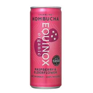 Equinox 750ml Raspberry & Elderflower Organic Kombucha Drink