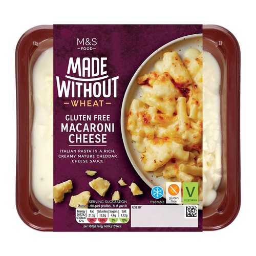 M&S Made Without Wheat Gluten Free Macaroni Cheese