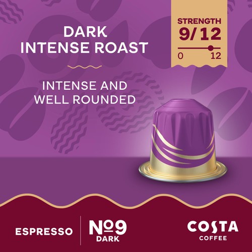Costa Coffee Intense Roast Coffee Pods