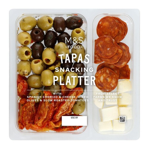 M&S Tapas Snacking Platter