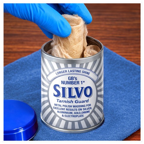 Silvo Metal Polish & Cleaner Wadding