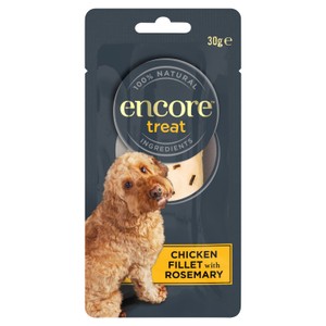 Encore Natural Dog Treat Chicken Fillet Loin Grain Free