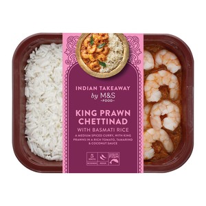 M&S Collection Keralan King Prawn Curry With Basmati Rice