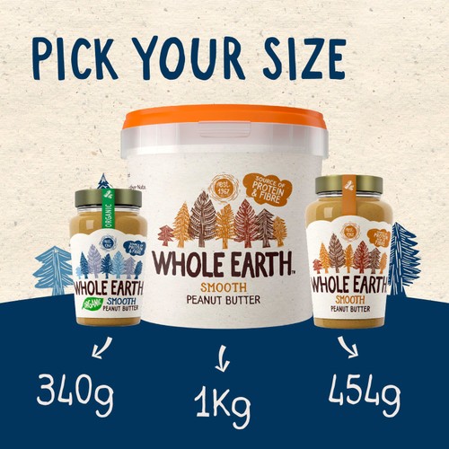 Whole Earth Organic Smooth Peanut Butter