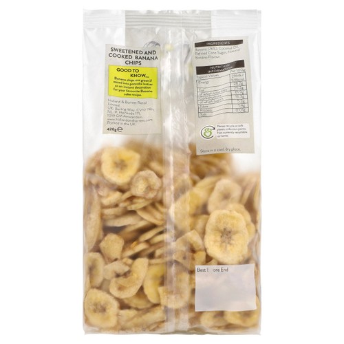 Holland & Barrett Crunchy Banana Chips