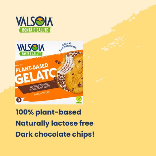 Valsoia Oat Based Gelato Cookie