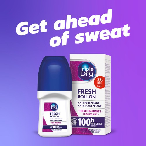 Triple Dry Fresh Fragrance Anti-Perspirant Roll On 100-Hours