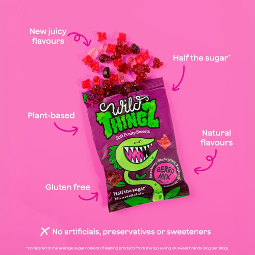 Wild Thingz Sweets Berry Mix
