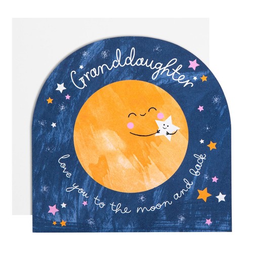 M&S Grandaughter Ditsy Birthday Card