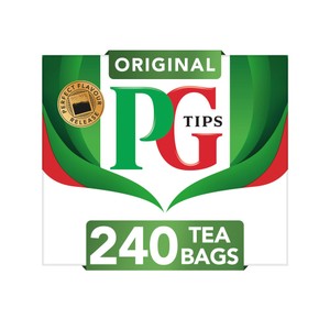 PG Tips 240 Black Tea Plant based biodegradable tea bags