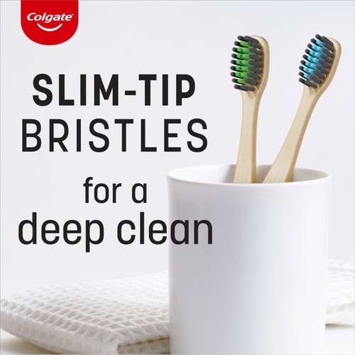 Colgate Bamboo Charcoal Soft Manual Toothbrush 