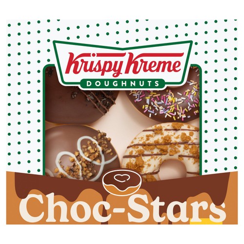 Krispy Kreme Choc Stars