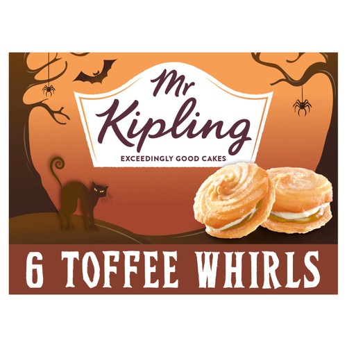 Mr Kipling Halloween Toffee Terror Whirls
