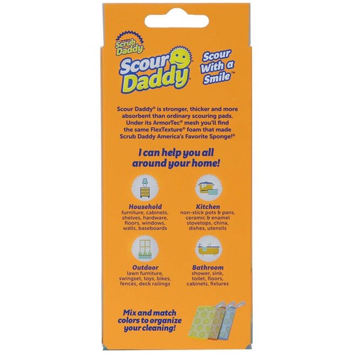 Scrub Daddy Scour Daddy Colors