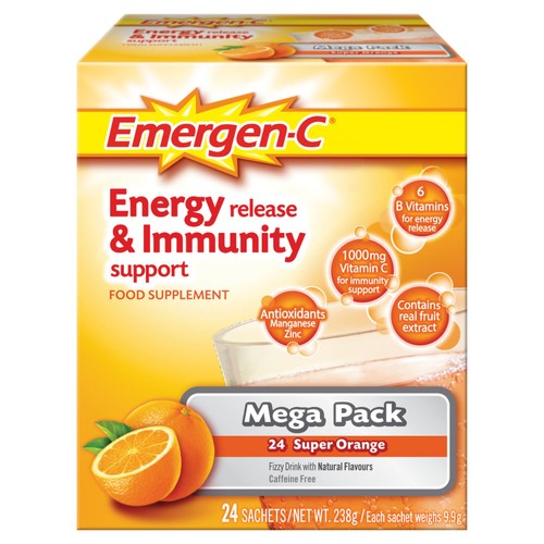 EMERGEN-C Multivitamin Energy & Immunity Vitamin C  Sachets 24