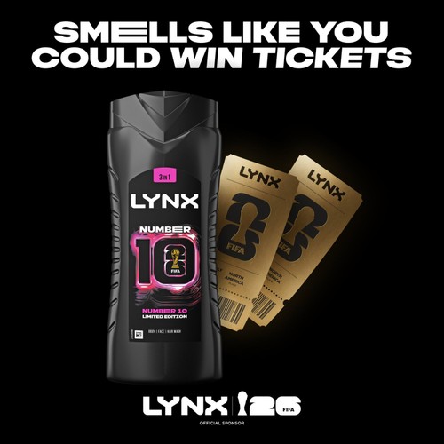 Lynx SG Number 10 FIFA Shower Gel
