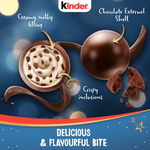 Kinder Choco Balls Milk & Crisp Sensations