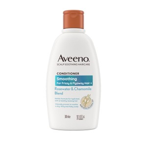 Aveeno Smoothing Rosewater & Chamomile Shampoo for Frizzy Flyaway Hair 