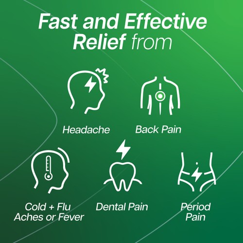 Panadol Actifast 500mg Paracetamol Pain Relief Tablets