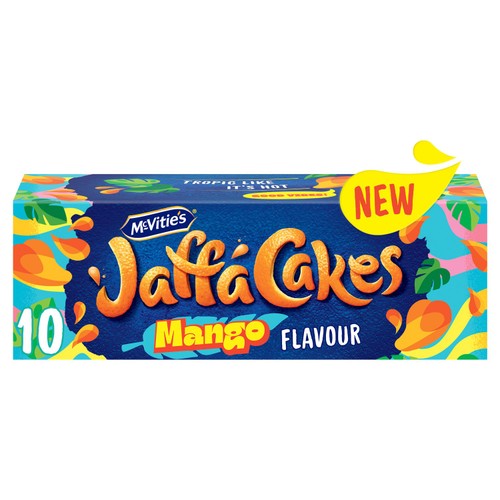 McVitie's Jaffa Cakes Original Chocolate Biscuits Mango Flavour