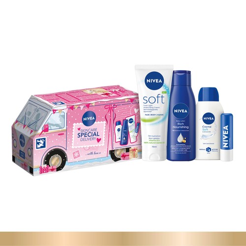 NIVEA Skincare Special Delivery Van Gift Set
