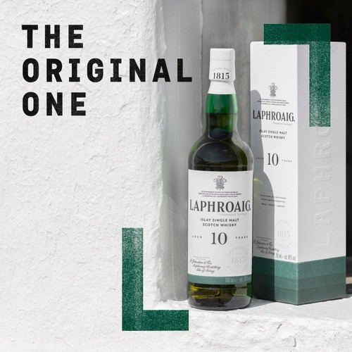 Laphroaig 10 Year Old Islay Single Malt Scotch Whisky