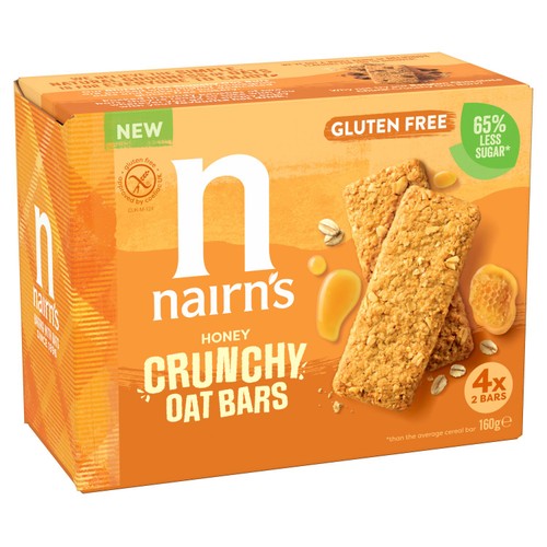 Nairn's Gluten Free Crunchy Oat Bars Honey