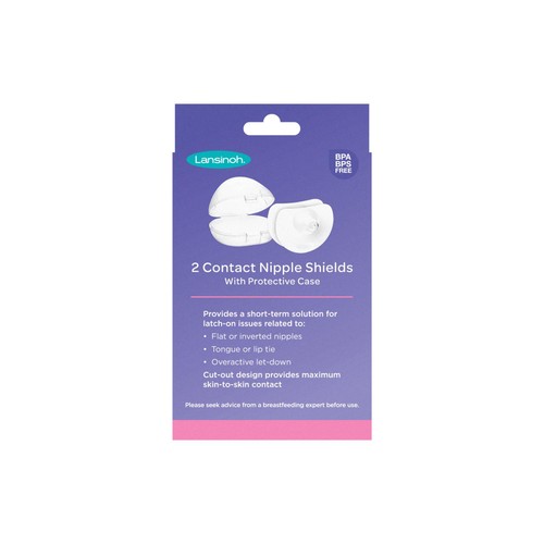 Lansinoh Contact Nipple Shields, Medium 20mm