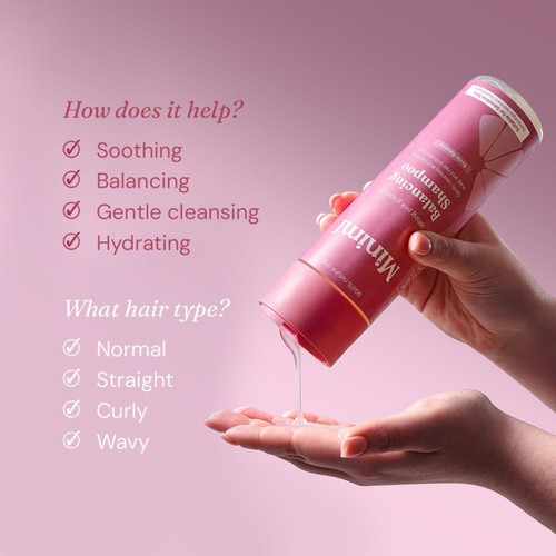 Miniml Balancing Shampoo Pink Grapefruit & Aloe Vera Refill