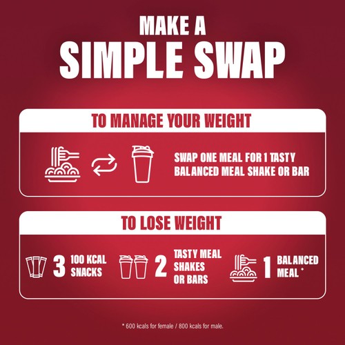 SlimFast Banana Meal Shake Powder 10 Meals