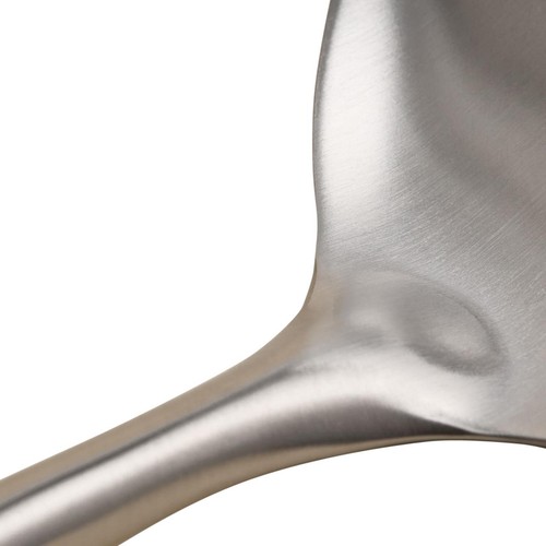 M&S X Tom Kerridge Stainless Steel Solid Spoon, Silver