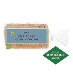 The 70/30 Medium Sliced Loaf